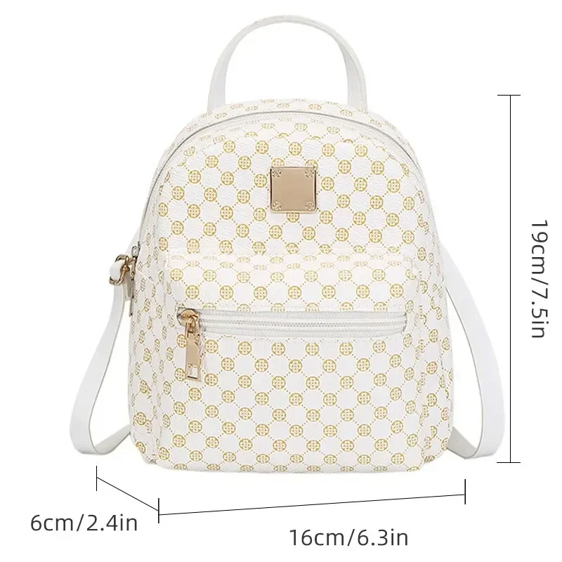 Women Student Backpack Fashion School Bags Female Daily Shopping Girl Backpacks Schoolbags designer backpack image 2