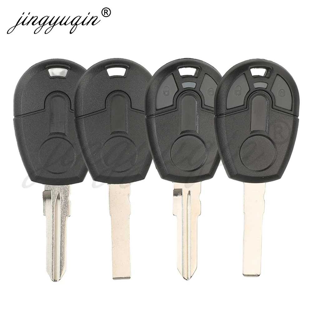 jingyuqin For Fiat Positron EX300 Replacement Transponder Chip Key SIP22 GT15R Remote Control Car Key Shell Case Housing Cover