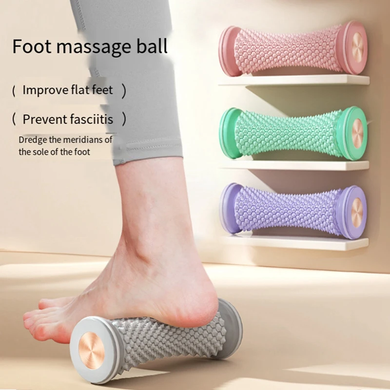 Yoga Fascia Ball Foot Massage Wheel Foot Tendon Dredging Roller Multifunctional Foot Massage Wheel