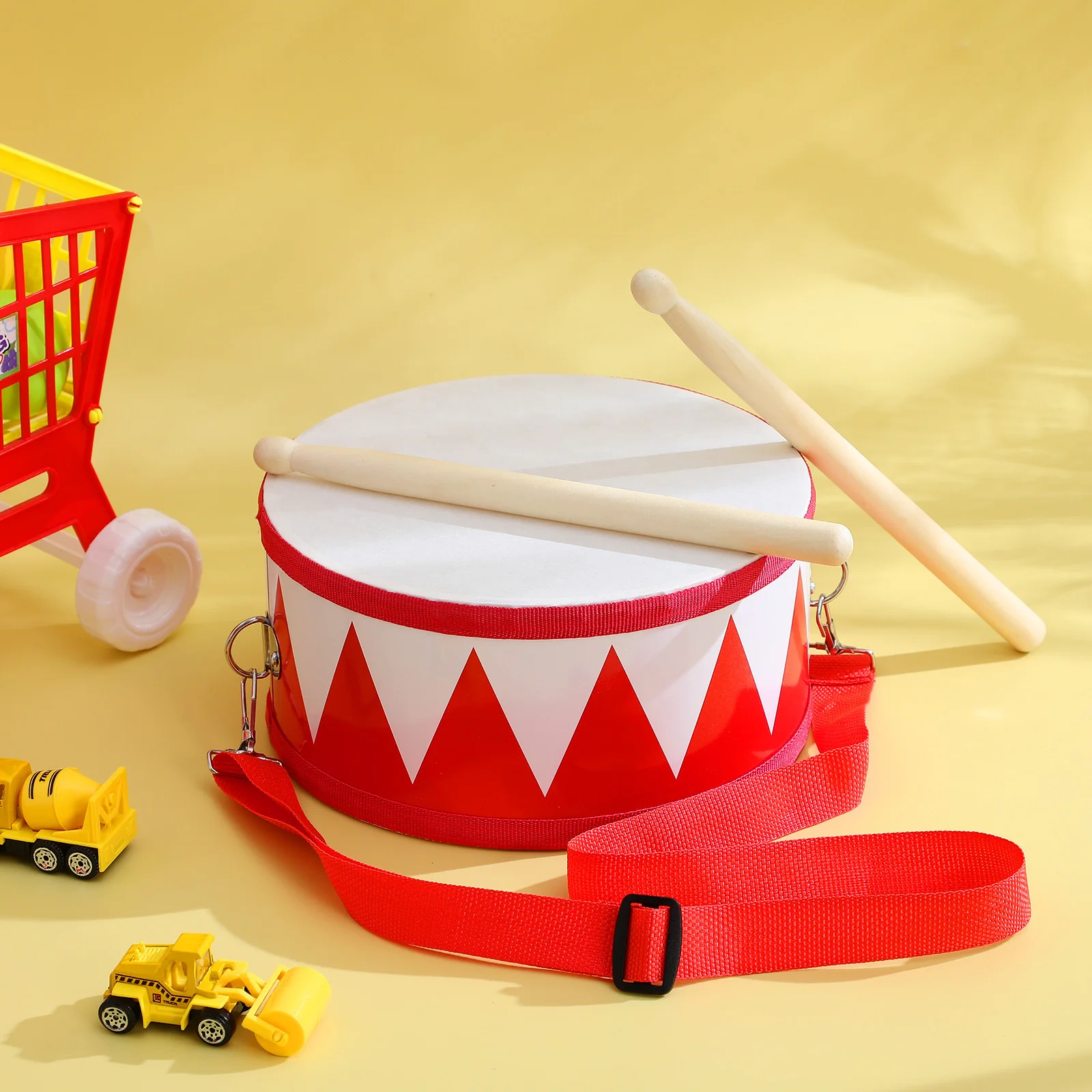 مجموعة طبلة للأعمار من 1 إلى 3 سنوات، طبلة قرع موسيقية، هدية تعليمية لعمر 5-7 سنوات
