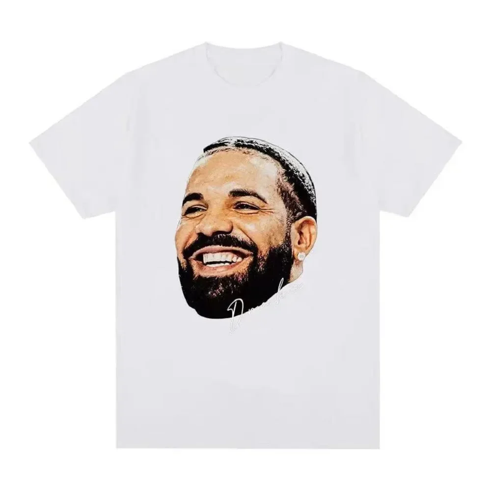 Hip Hop Rapper Drake Grafik t Männer Vintage Gothic übergroße Kurzarm lässige T-Shirts Unisex Streetwear