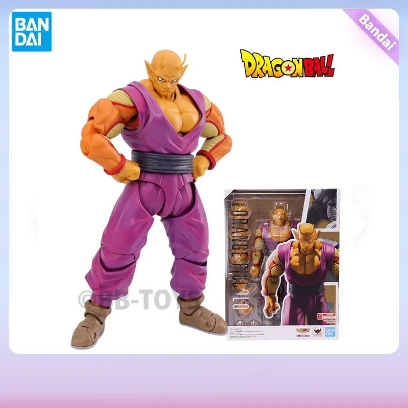 In StockBandai S.H.Figuarts SHF Orange Piccolo Action Figures SUPER HERO Dragon Ball Anime Figure Toy for Boys Gift Original Box