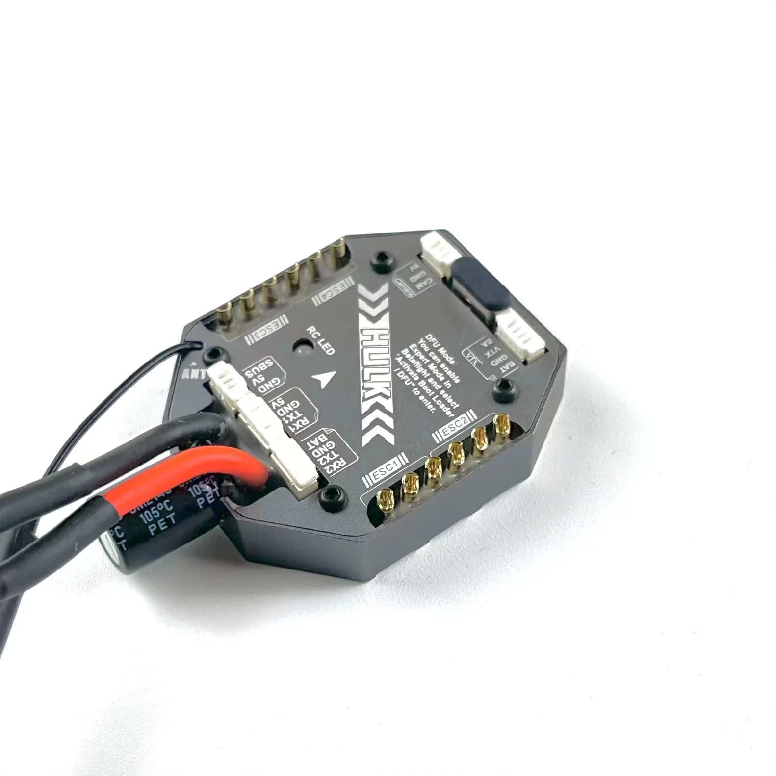 DarwinFPV HULK AIO Waterproof AIO F411 45A 3~6s SPI Receiver