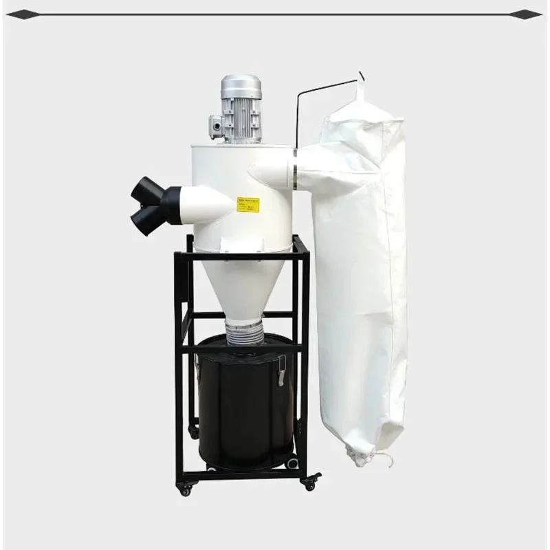 New Electric 750W-2.2KW Industrial Mobile Bag Filter Dust Collector Engraving Machine Cyclone Vacuum Cleaner