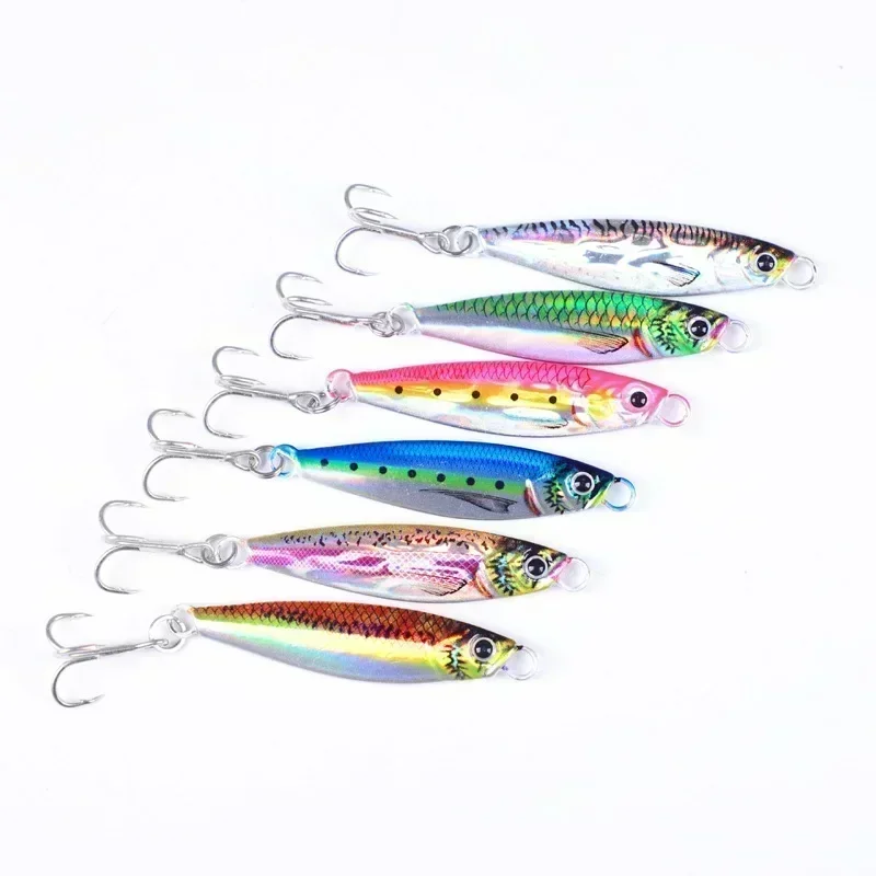 Metal Cast Jig Shore Jigging Jigpara Major Craft Fishing Lures Saltwater Señuelo Pesca 60g 3D Printed Lead Fish Bait Slow Fall