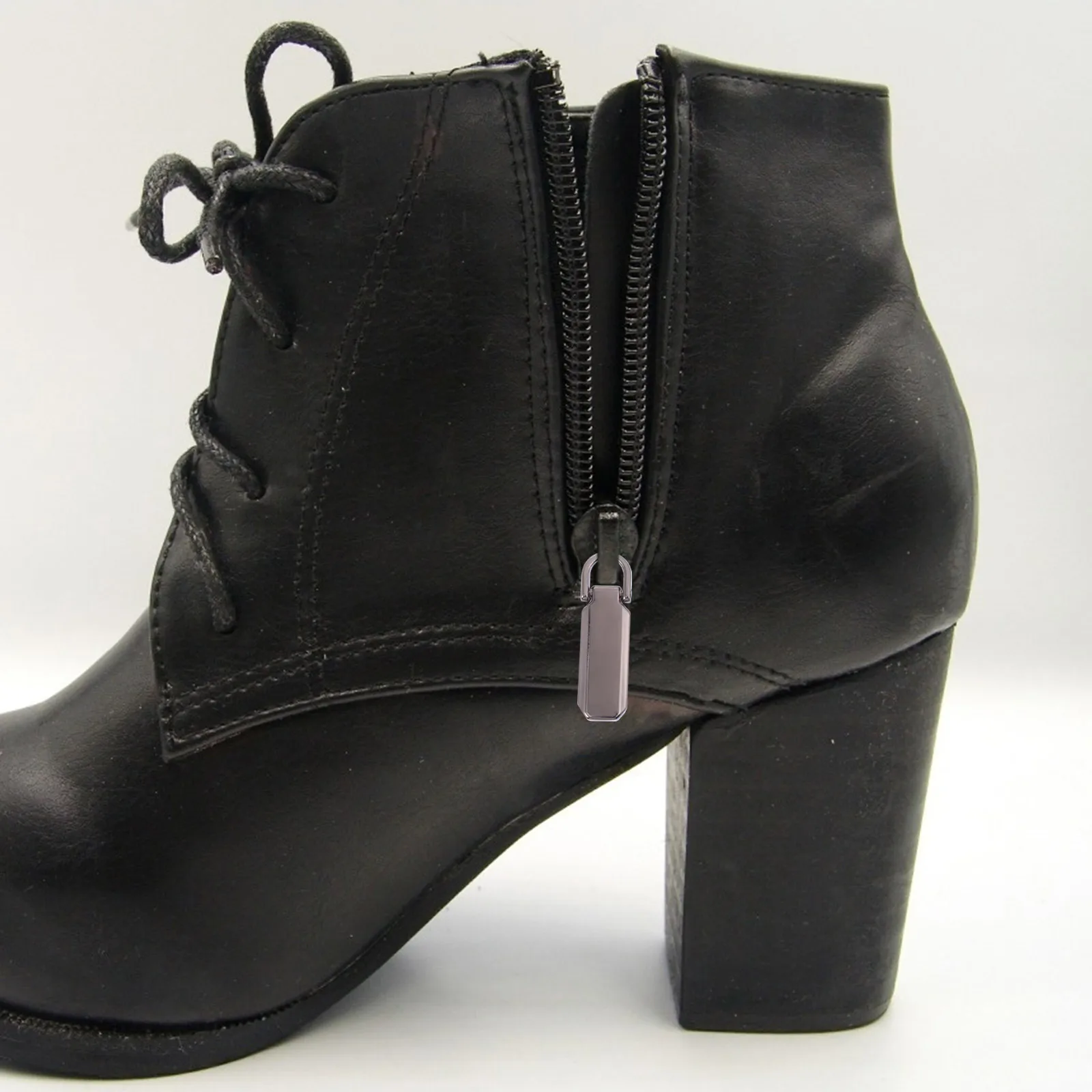 

4pcs Metal Zipper Heads Durable Replacement Sliders For Bag Repair Tools Luggage Coats Jackets Skirts Sewing Accessories