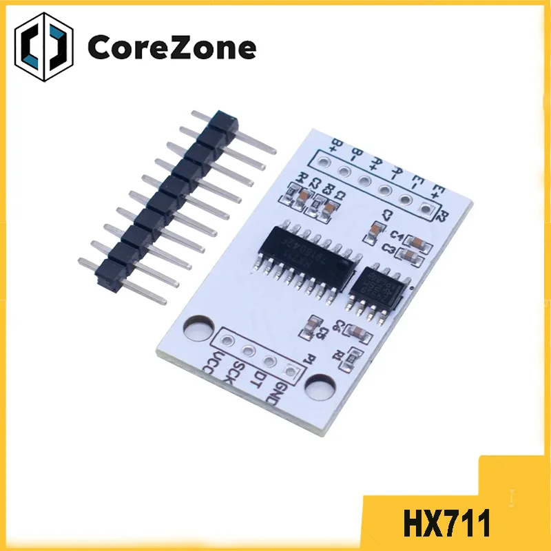 HX711 24-bit ADC module onboard TL431 external reference voltage dual-channel weighing sensor 24bit