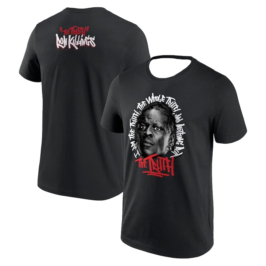 

Мужская летняя одежда WWE Ron Killings Nothing But The Truth Photo футболка быстросохнущая впитывающая пот футболка мото