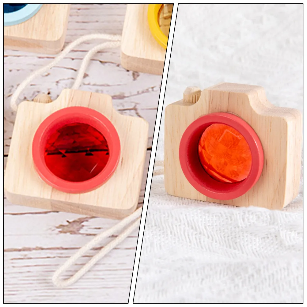 Children Camera Kaleidoscope Colorful Creative Educational Funny Party Favor Portable Decorative Plaything for Kids Imagination