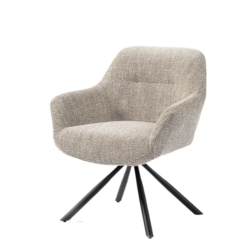 Modern living room furniture leisure chair beige single sofa home office living room armchair