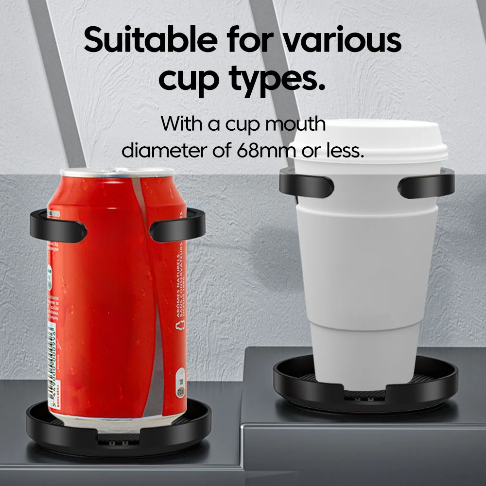 

Универсальный автомобильный держатель для чашки с вентиляционным отверстием, складные автомобильные держатели для бутылок с водой, держатель для бутылок с кофе, автомобильная подставка для крепления напитков