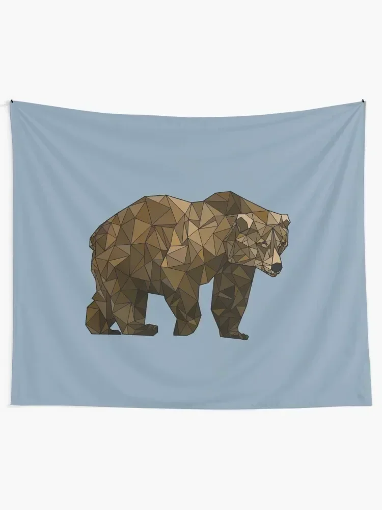 Geometric Bear Tapestry Room Aesthetic Decor Home Decorators Wall Decor Hanging Tapestry