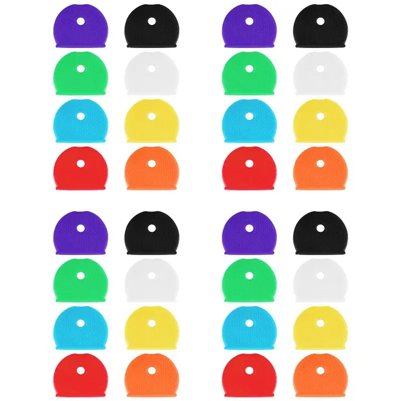 

A29F-32-комплект этикеток для клавишных колпачков, гибких чехлов для ключей из ПВХ для простой идентификации полукруглых колпачков для клавиш