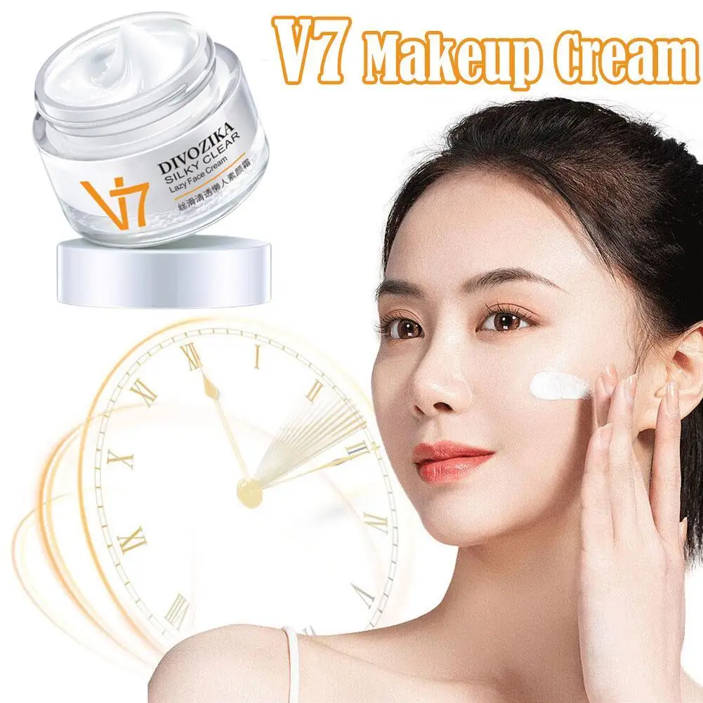 

V7 Toning Light Face Cream Brighten Skin Tone Fade Blemishes Moisturizing Non Greasy Hydrating Anti Aging Whitening Creams