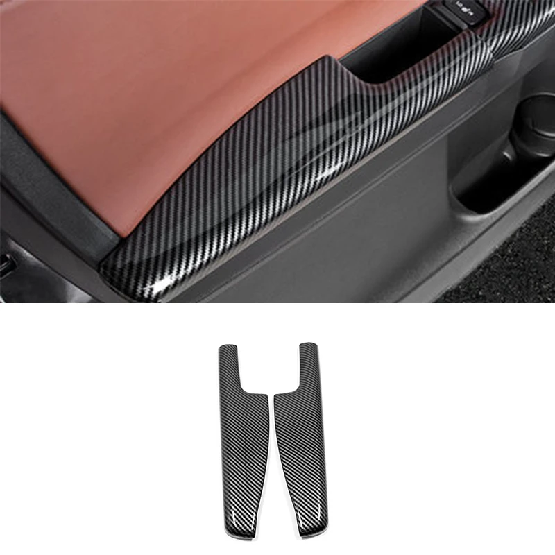 ABS Carbon full set For Honda Odyssey 2022 Car Door armrest cup frame steering wheel air outlet instrument frame accessories