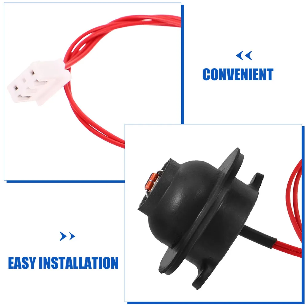 2Pcs Induction Cooker Thermal Sensor Set Responsive Temperature Detection Easy Install Cooktop Surface Sensor Repair Part