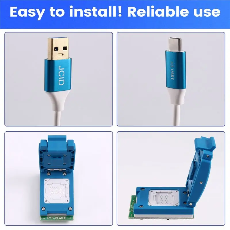 For 8 8P X XR XS MAX 15 Pro Programmer P15 Hard Disk Module For NAND SYSCFG Data Modification Write Tool 60