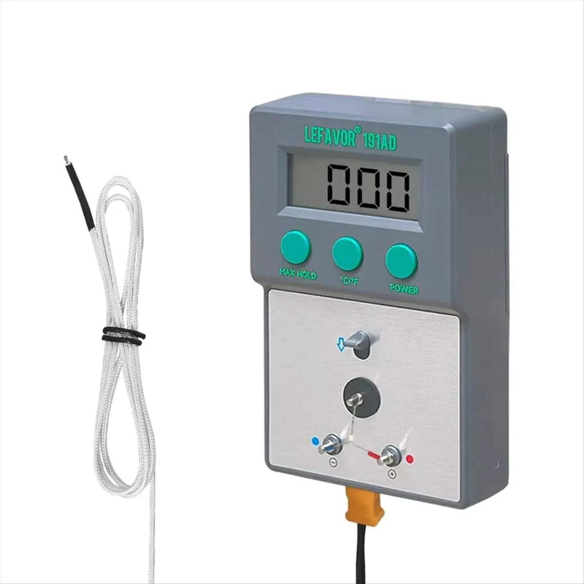 AS74 HAPPY^ LF191AD Soldering Iron Tip Thermometer Tester 0-800 C with 5 X Lead Free Sensor K Type Thermocouple C/F Switch