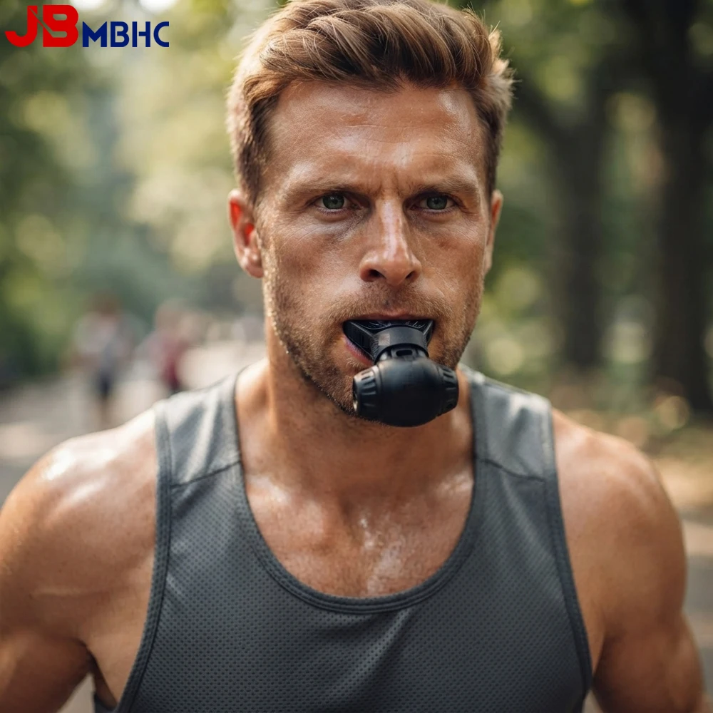 Lung Trainer, Breathing Exercise Device for Lungs, Adjustable Resistance Breathing Trainer for Enhanced Strength and Endurance