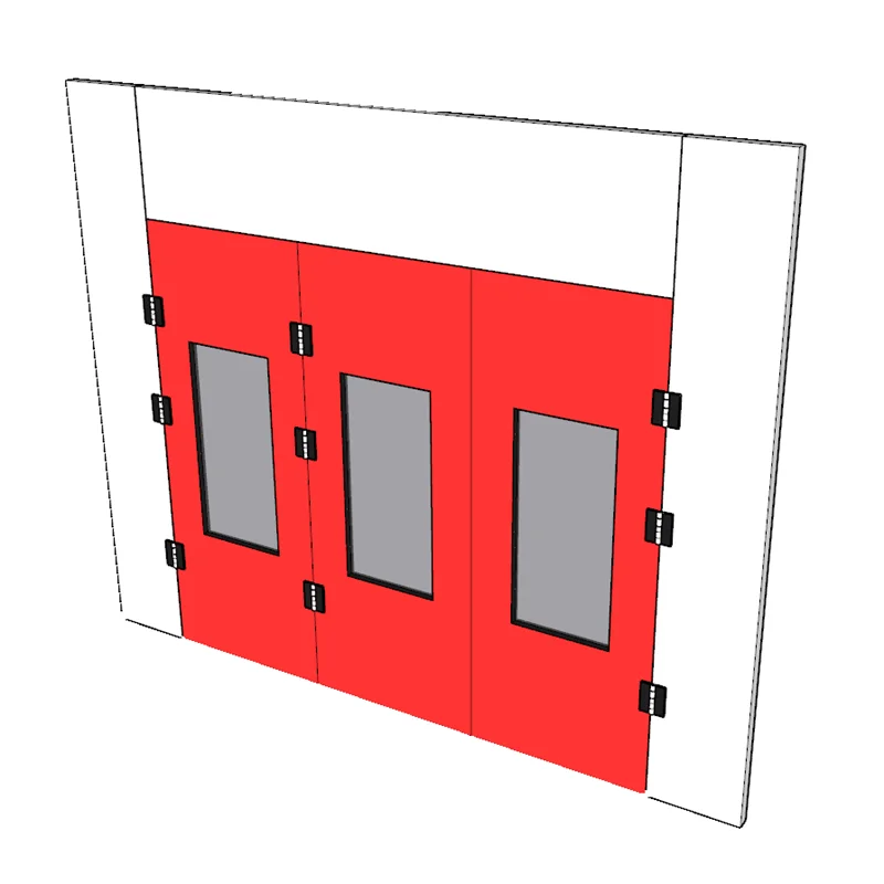 Paint Baking Oven Parts Supply Provide Painting Room Door Spray Booth Accessories Furniture Drying Room Door