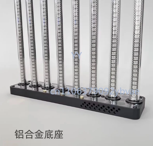 

LED Faux Glow Spectrum Light - Sound Activated Pickup Rhythm Ambient Lamp for Gaming Room Live Stream