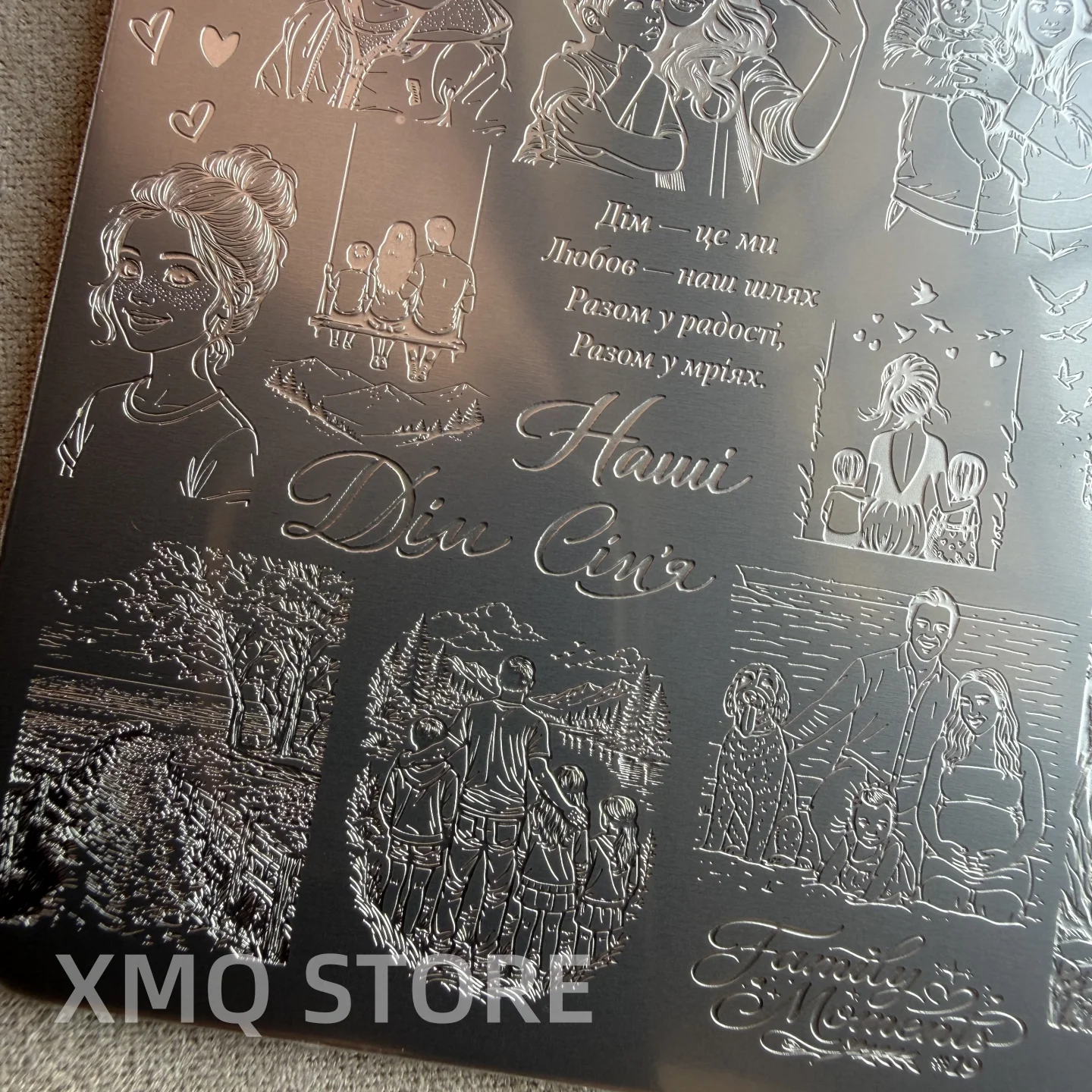 XMQ NAIL ART STAMPING PLATES BIRDS BUTTERFLY TEMPLATES FLOWERS IMAGEPLATES view 6