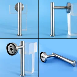 SUS 304 Stainless Steel Toilet Paper Holder,Round Tissue Holder,Paper Roll Dispenser