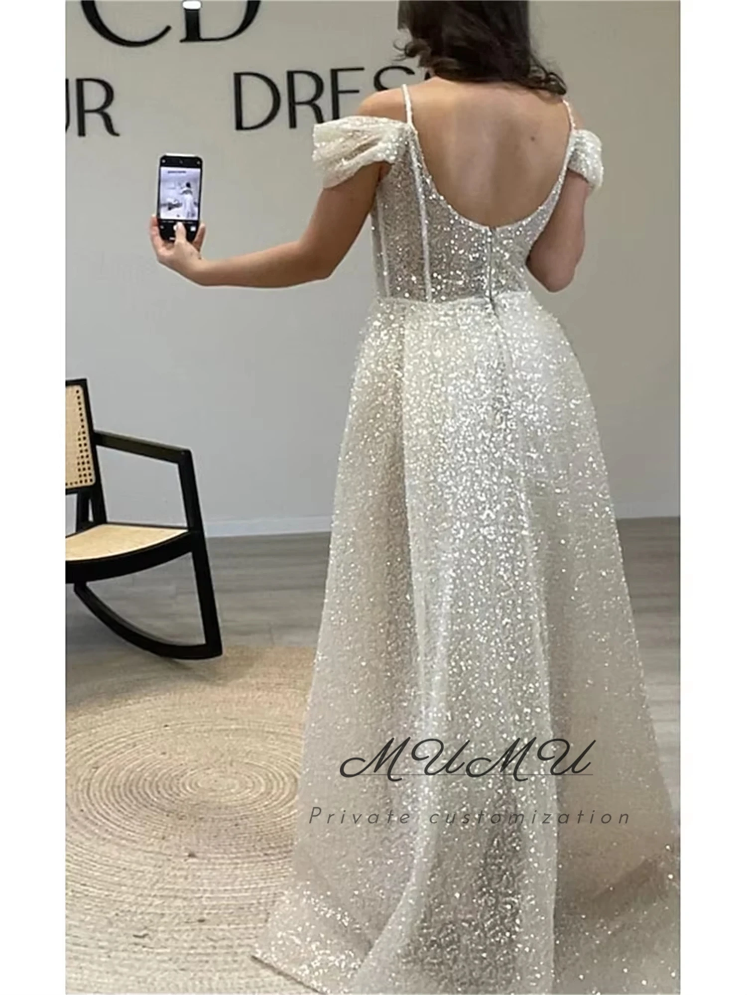 فساتين سهرة نسائية مخصصة من MuMu فساتين للمناسبات الخاصة فساتين أنيقة للحفلات الراقصة #2