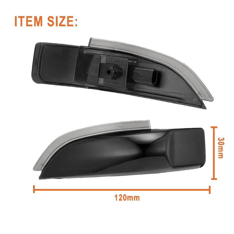Car LED Dynamic Rearview Mirror Light Turn Signal Indicator for Toyota Corolla Yaris XP130 Auris E180 Camry Prius view 6