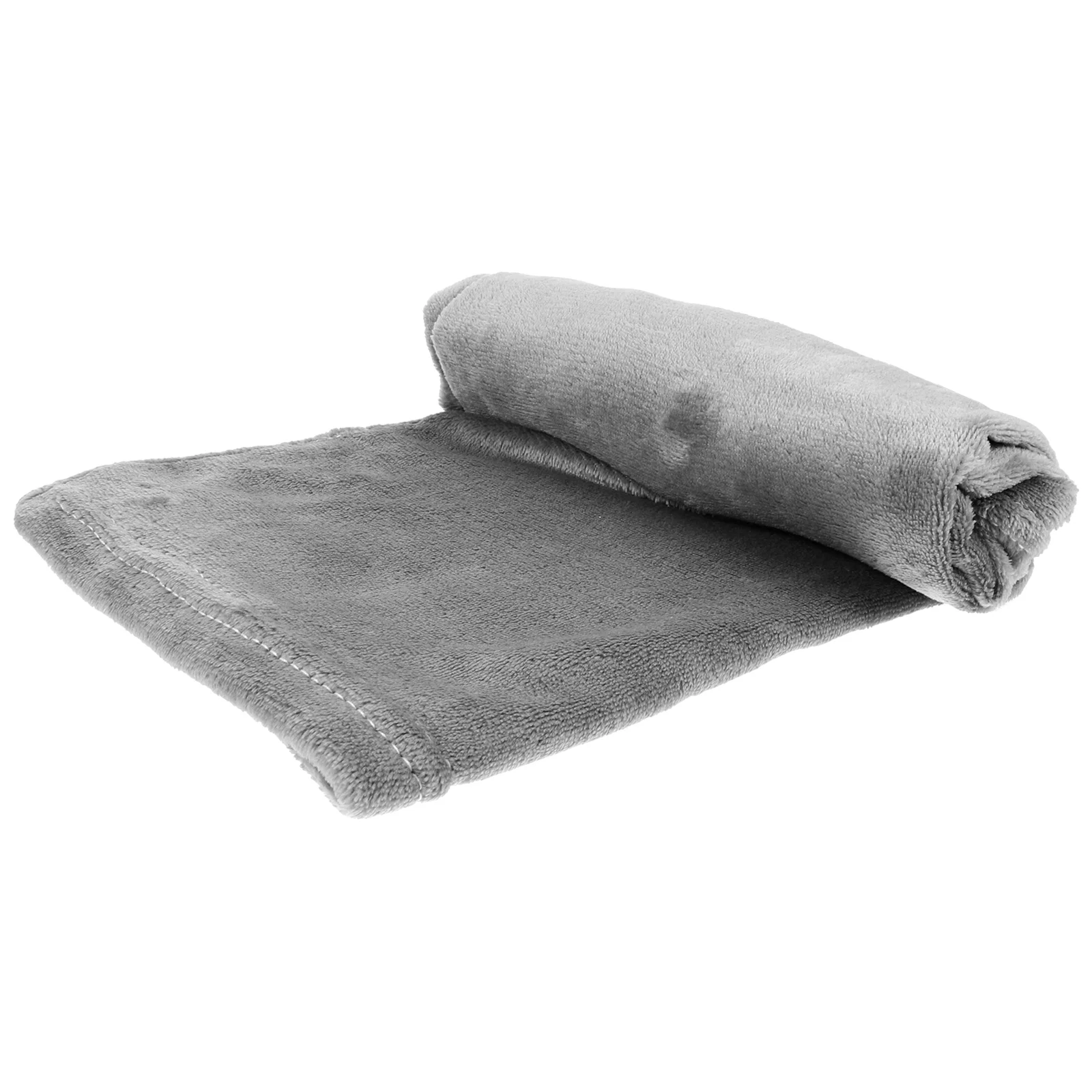

Travel Blanket Air Condition Quilt Double Sided Solid Color Portable Lightweight Soft Foldable Office Home Gift