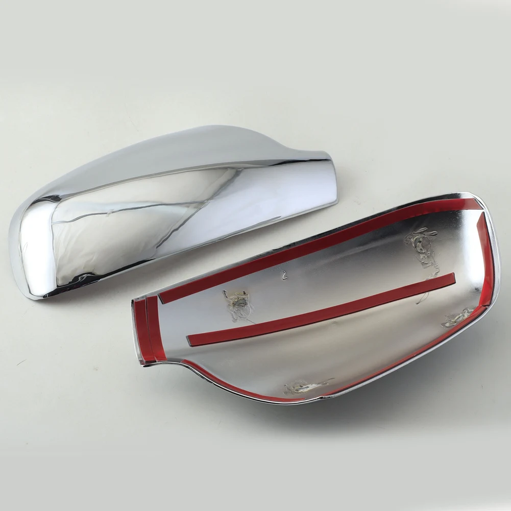 

2Pcs / Set Door Side Wing Mirror Chrome Cover Rear View Cap For 307 CC SW 407 2004-2012 Car Styling-A08Q