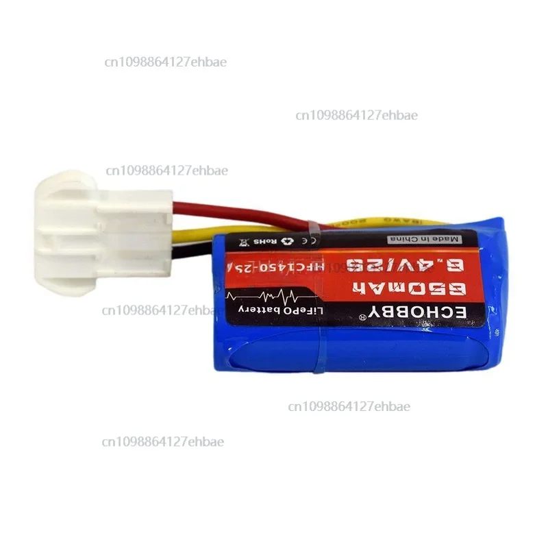 1x para EL4.5-3P hembra P-TO-R RC coche velocidad barco 6,4 V 2S 650mAh LiFePO batería