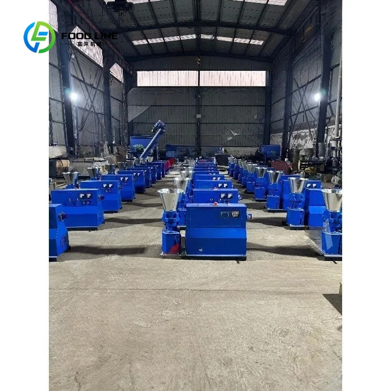 Customized Semi-Automatic Poultry Feed Pellet Mill Machine 200kg/h Capacity 2-12mm Pellet Diameter
