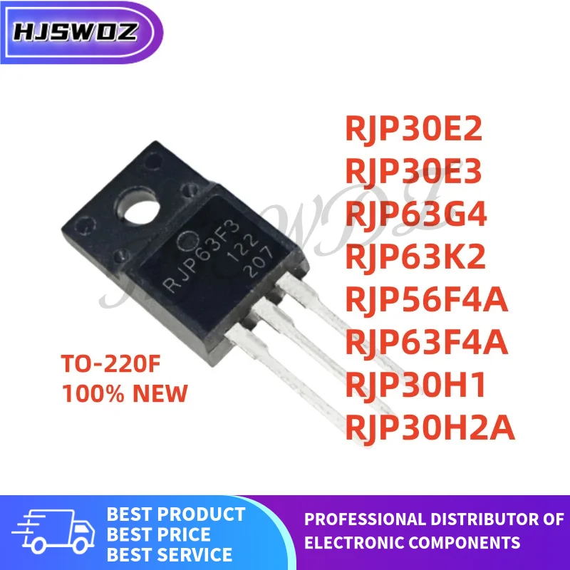 10Pcs/lot RJP30E2 RJP30E3 RJP63G4 RJP63K2 RJP56F4A RJP63F4A RJP30H1 RJP30H2A TO-220F MOS tube NEW