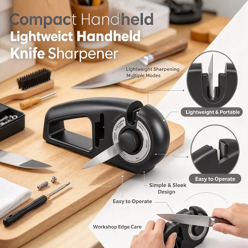New Arrival Multifunctional Adjustable Angle Grinding Machine Commercial Kitchen Knife Sharpener Whetstone for Knife Sharpening