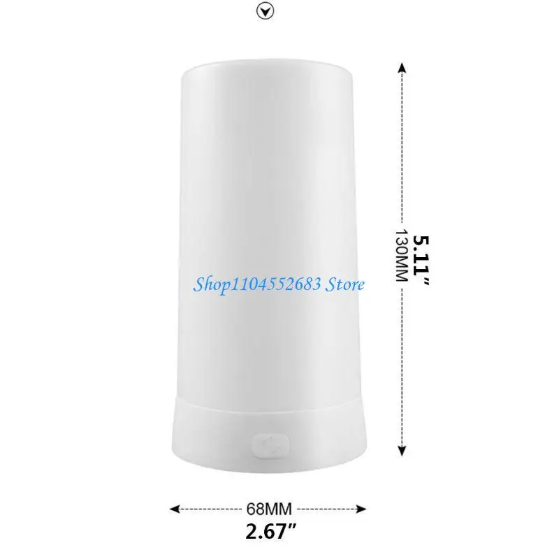 Bombilla LED con efecto llama Y6GD, lámpara bombilla llama con pilas recargable por USB