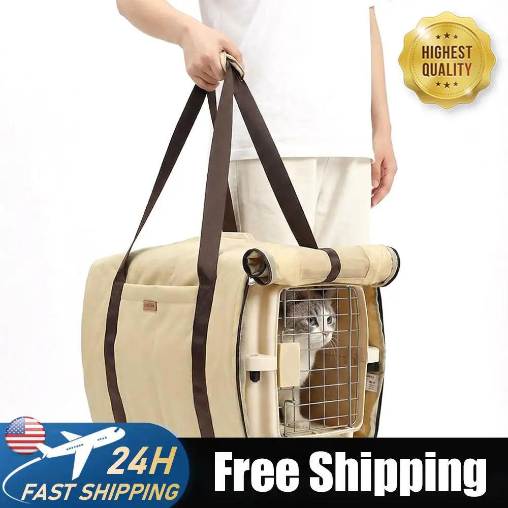 

Полиэстеровая дорожная сумка с дышащей сеткой и удобным ремнем, универсальная сумка для мелких животных, для маленьких собак, кошек и щенков