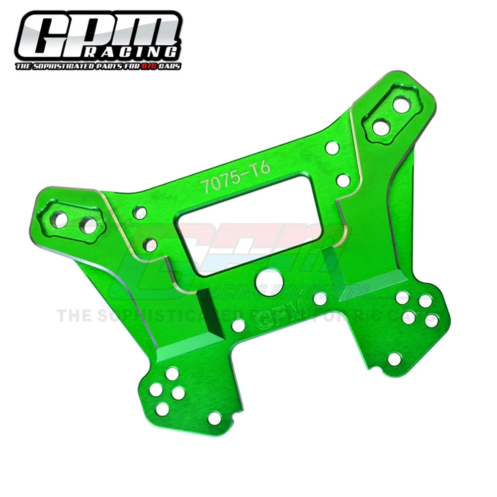 GPM Metal Front Shock Tower Shock Absorber Bracket Plate 9539 for Traxxas 1/8 Sledge Monster Truck 95076-4 RC Cars Upgrade Parts