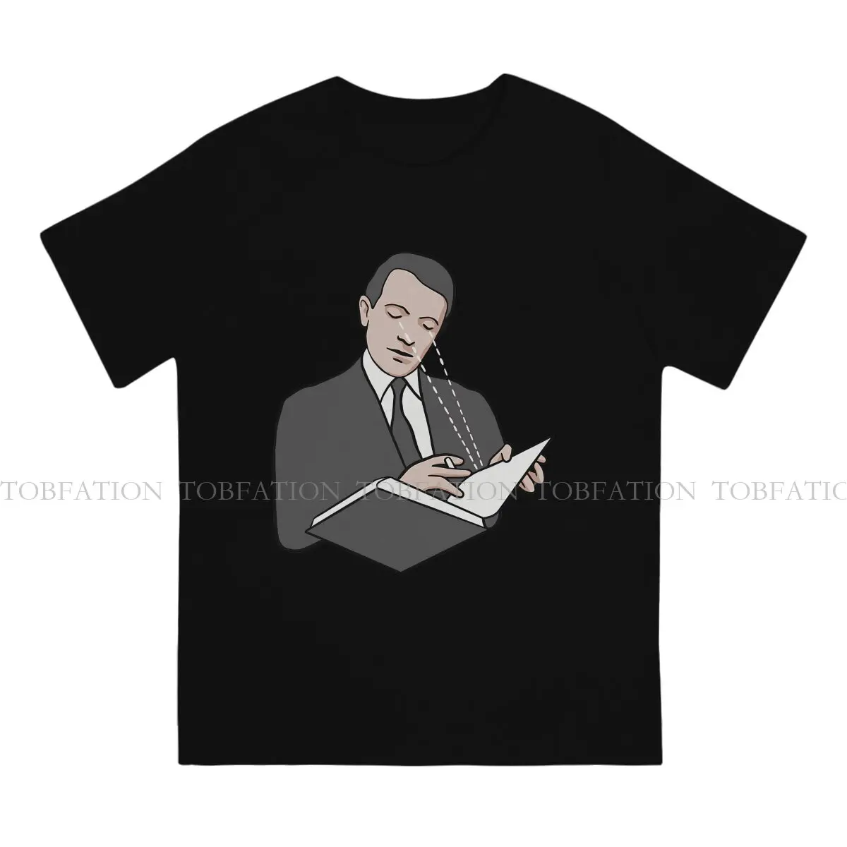 Metaphysica Deleuze Reading Tshirt Homme Men's Clothes Blusas Cotton T Shirt For Men