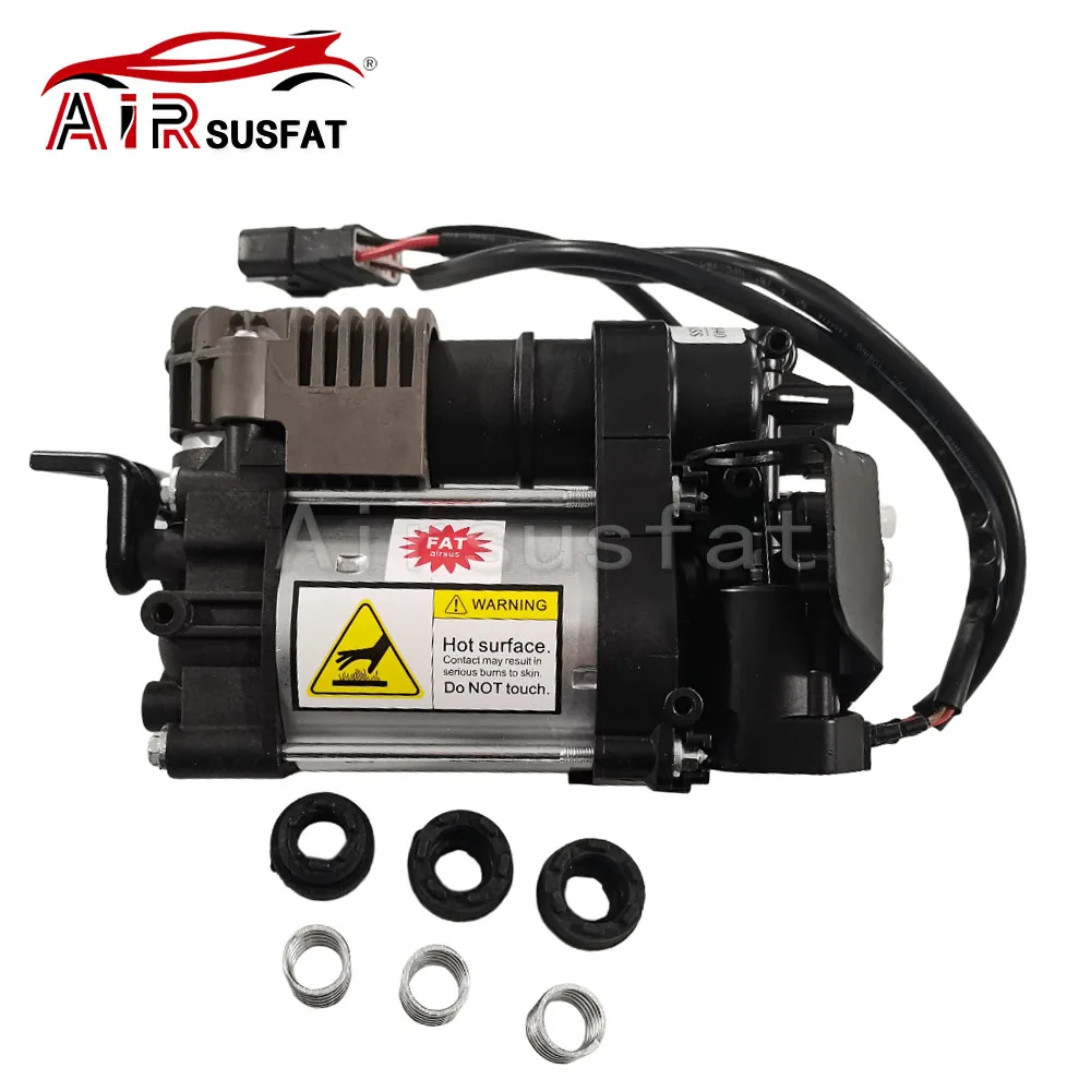 

For Jeep Grand Cherokee Dodge RAM 1500 2011-2018 Air Suspension Compressor Pump with Bracket and Bushing Spring Kits 68041137AE