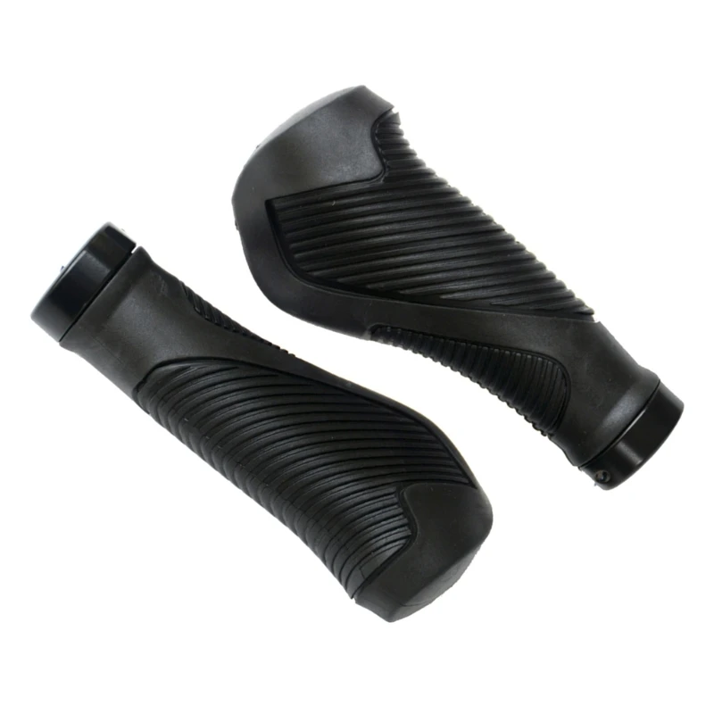 Mountain Bike Handlebar Grips Cycling Handlebar Sleeve with Aluminium Locks Nonslip Cycling Handle Grips Easily Install