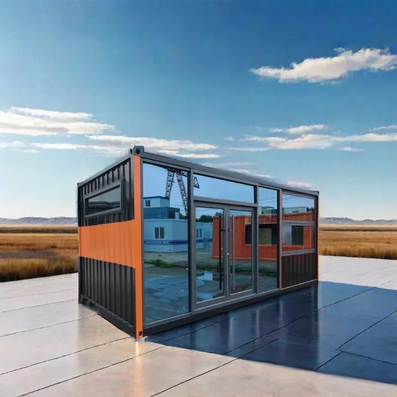 حاوية من سبائك الألومنيوم للمنزل الداخلي لشقة البكالوريوس للاستخدام الخارجي لمدخل الفيلا والمنزل وعازل للحرارة #3