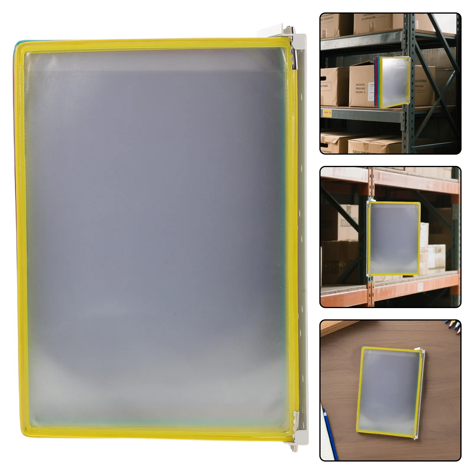 multicolored-wall-display-board-document-holder-for-offices-restaurants-exhibition-halls-transparent-wall-mounted-file-holder