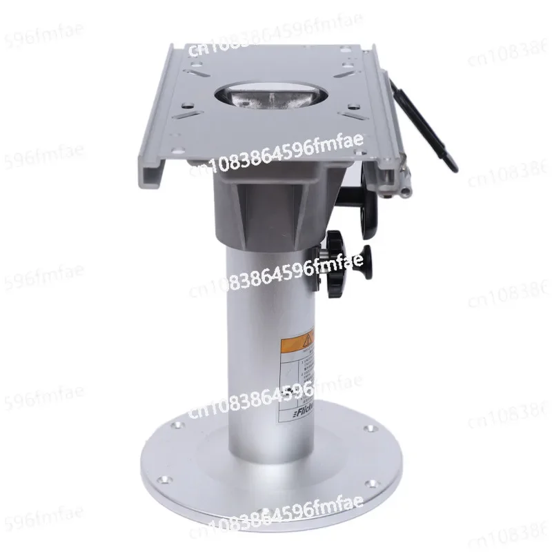 Marine Aluminium Alloy Boat Seat Pedestal Stand Base Adjustable  Slide or Swivel  Shaft Shock Absorption