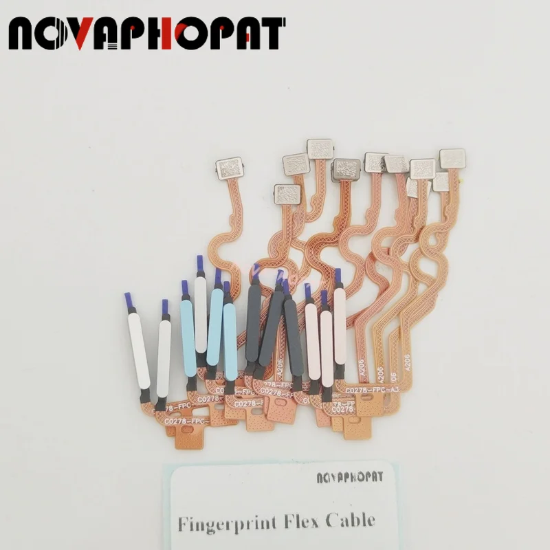 

For Itel S23 S665L Fingerprint Flex Power On Off Switch Home Control Unlock Key Button Sensor Volume Flex Cable