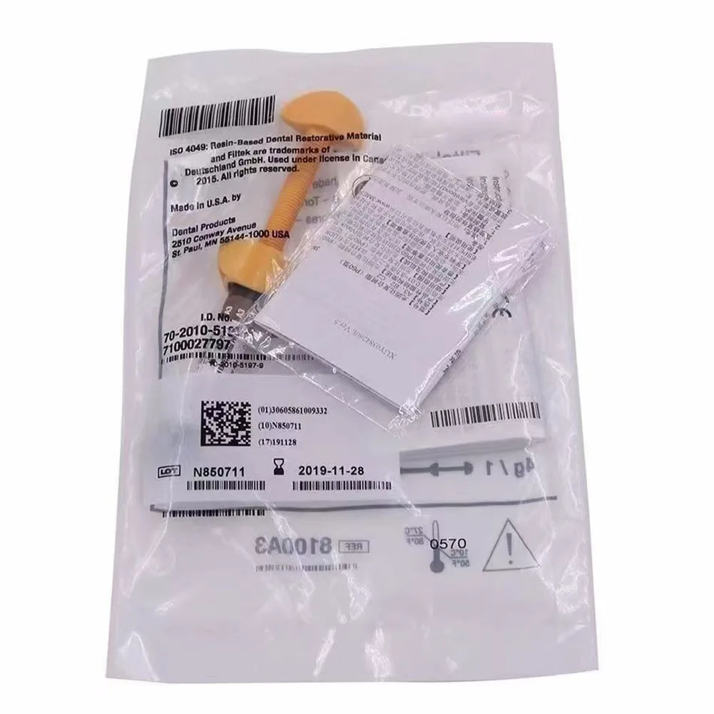 Dental Composite Resin P60 Z250 Light Cure Dental Restorative Resin Valux Z250XT Tooth Filling Material Adhesive Glue Agent Bond