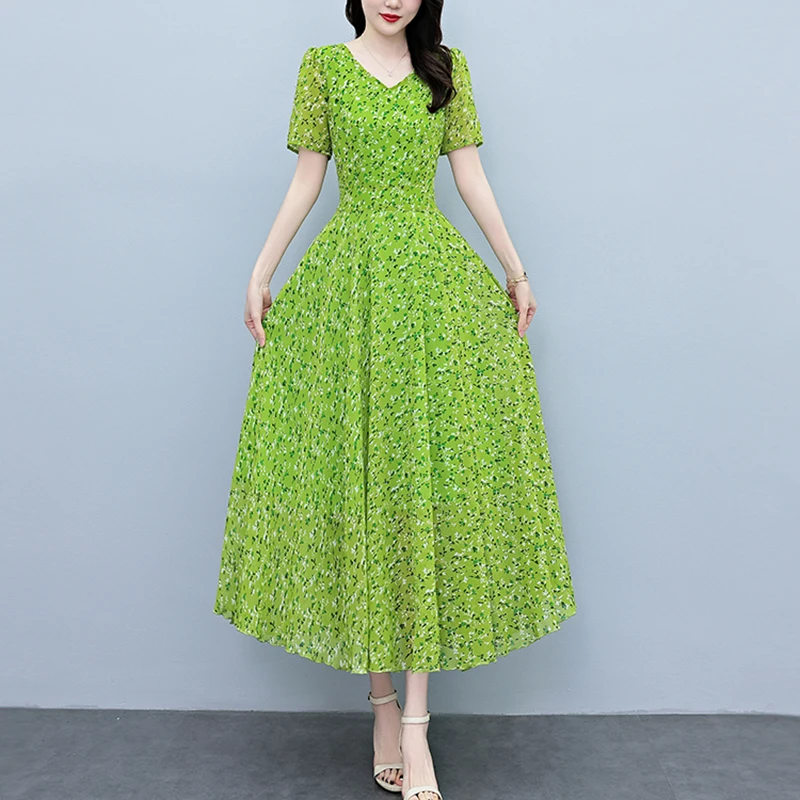 Summer Vacation Short Sleeve B - đánh giá và giá Sundress Midi Floral