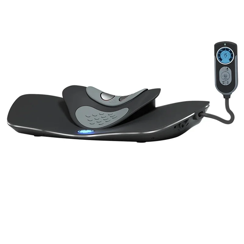 Home Neck Traction Device Low-Frequency Pulse Massager Improves Cervical Curvature Relaxes Muscles and Relieves Lieves Neck Pain