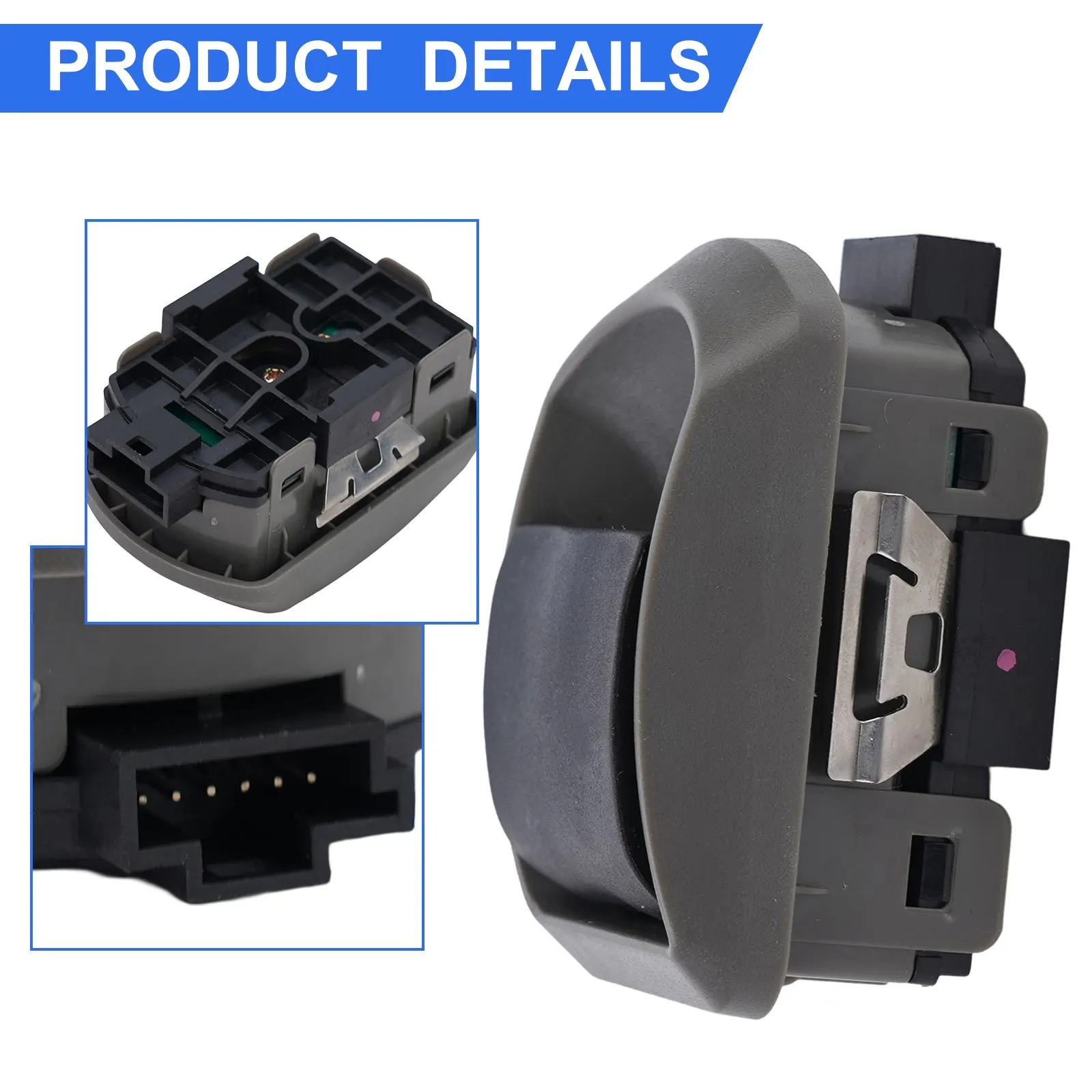 Componentes Eléctricos de Alta Calidad, Interruptor de Control de Vidrios para Pasajeros, para P271070, para Kenworth/Peterbilt