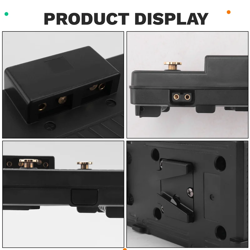 A34M-For Sony V-Lock V-Mount لوحة محول البطارية إلى أنطون باور الذهب محول تركيب لوحة لكاميرا باناسونيك DSLR